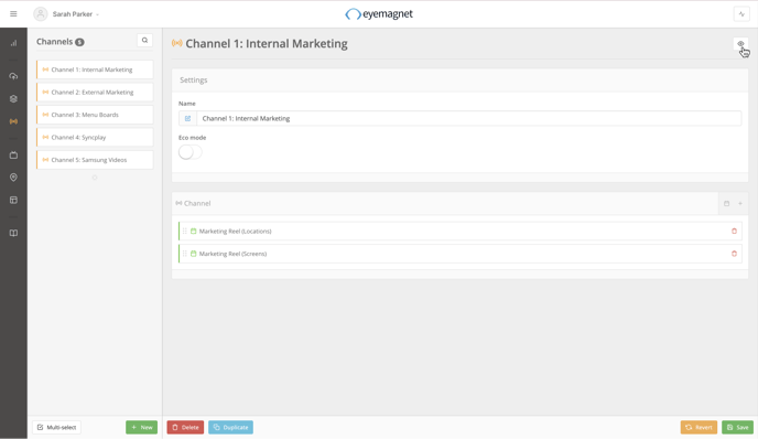 Channels CMS