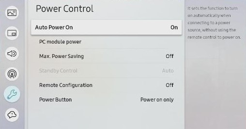 SSSP6 Power Control